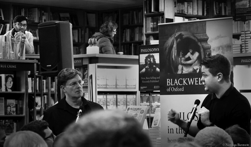 Philosophy in the Bookshop - Nigel Warburton and Johann Hari