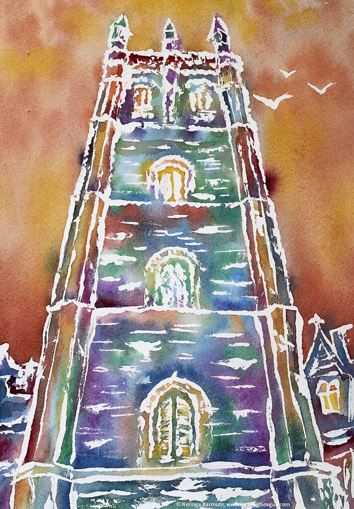 Magdalen Tower in Oxford