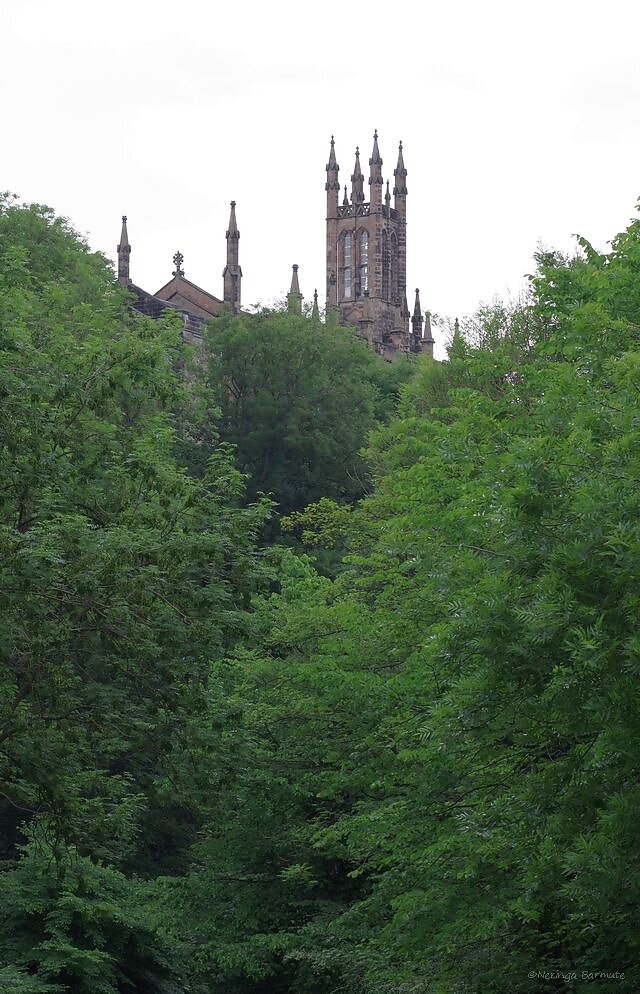 View from Dean Village